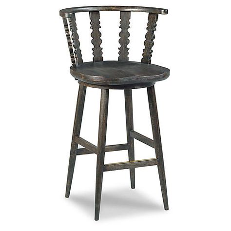 Lauren Liess | One Kings Lane Wicker Bar Stools, Black Counter Stools, Lauren Liess, Windsor Dining Chairs, Woodbridge Furniture, Wood Counter Stools, Leather Counter Stools, Windsor Chair, Outdoor Stools