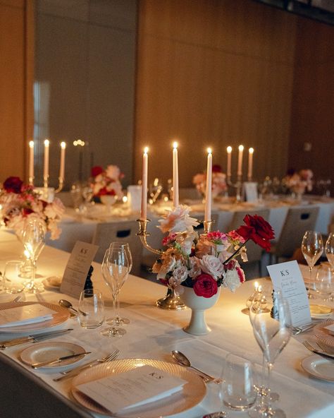 Soft pink hues for the gorgeous K & S 🥂 After saying I Do at the wonderful Marylebone Old Town Hall, K & S went on to celebrate their love story with close family and friends at The Rosewood. Gorgeous pink and red florals, intertwined with scented candles set the atmosphere for their evening celebration 🥂 Photo credit: @sammytaylor.weddingphotography Bride: @_kirstychandramohan Ceremony venue: @adaytorememberlondon Reception venue: @rosewoodlondon Flowers: @burtonsblooms MUA: @weddin... Red Wedding Receptions, Close Family, Neutral Wedding, Ceremony Venue, Pink And Red, Town Hall, Red Wedding, Reception Venues, Candle Set