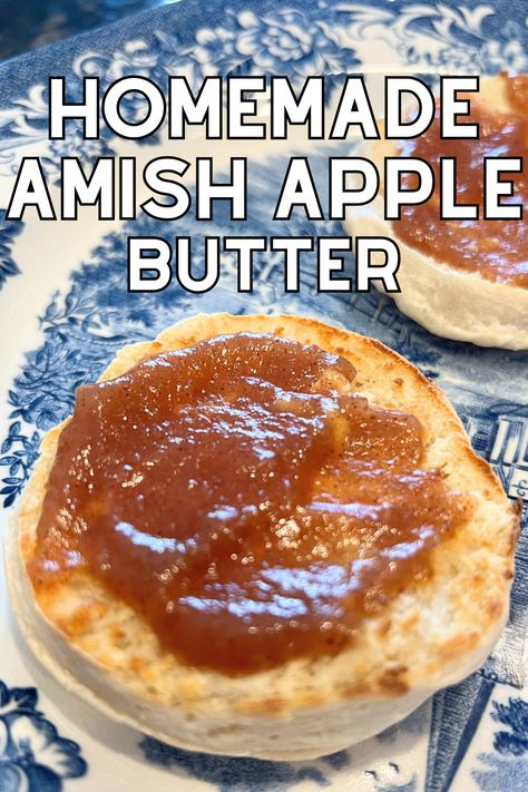 Homemade Amish Apple Butter Recipe (Step by Step) Apple Recipes To Can, Apple Canning Ideas, Apple Butter Recipe Canning, Amish Apple Butter Recipe, Apple Butter Recipes, Pioneer Food, Best Amish Recipes, Canning Instructions, Pioneer Foods