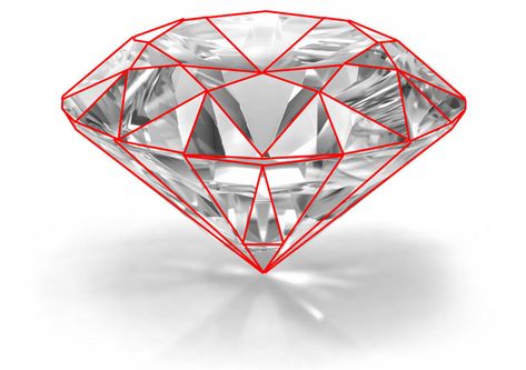 How to Draw a Diamond Diamond 3d Drawing, Jewel Art Drawing, Diamond Pencil Drawing, Diamond Outline Drawing, How To Draw Diamonds, Diamond Drawing Realistic, How To Draw A Diamond, Diamond Drawing Simple, How To Draw Gems