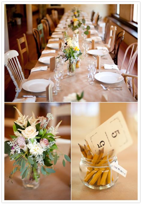 Butcher Paper Tablecloth Wedding, Brown Paper Tablecloth Wedding, Butcher Paper Wedding Table, Alternative Wedding Decorations, Spontaneous Wedding, Eclectic Chairs, Marin Headlands, Mismatched Chairs, Paper Tablecloth