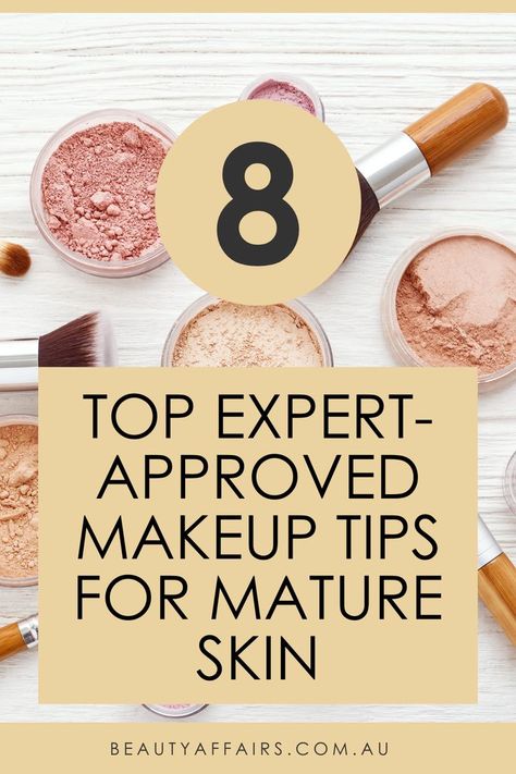 Makeup ideas for mature skin. Here's how to apply flawless makeup on older skin and look like it was done like a makeup artist! Best Makeup For Maturing Skin, Makeup For Maturing Skin, Makeup Tips For Older Women, Waterproof Eyeliner Pencil, Makeup Order, Makeup Wishlist, Best Makeup Tips, Best Makeup Artist, Makeup Course