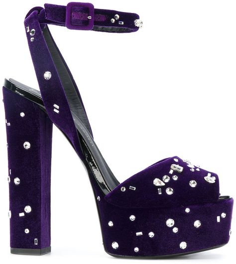 Giuseppe Zanotti Design Dazzling Betty platform sandals Giuseppe Zanotti Heels, Wrap Shoes, Fashion Shoes Sandals, Shoes Heels Classy, Stylish Heels, Ankle Sandals, Sandals Platform, Platform High Heel Shoes, High Heel Platform