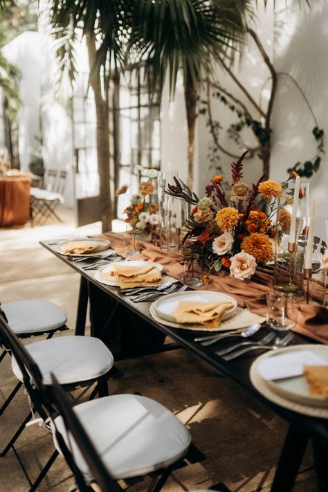 This Gorgeous Fall Kima Tulum Wedding Planned Sight Unsee Twinkle String Lights, Reception Tablescapes, Tulum Wedding, Wedding Planning Tools, Wedding Help, Autumn Inspired, Sight Unseen, Best Wedding Planner, Wedding Planning Checklist