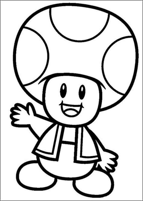 Dibujos para Colorear Mario Bross 36 Toad Coloring Pages, Mario Und Luigi, Super Mario Coloring Pages, Mario E Luigi, Mario Coloring Pages, Fun Adventures, Cartoon Coloring Pages, Mario Party, Mario And Luigi