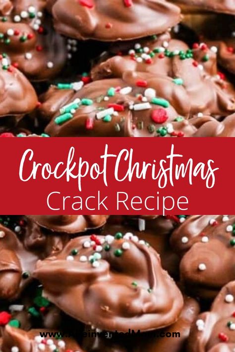 Slow Cooker Candy Recipes, Crockpot Candy Recipes, Cracked Cookies, Crockpot Christmas, Easy Christmas Candy Recipes, Classic Roast, Christmas Candy Homemade, Christmas Cookie Recipes Holiday, Crockpot Candy