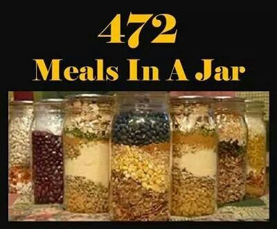 Meals in jar Shtf Preparedness, Mason Jar Meals, Dehydrated Food, Meals In A Jar, Make Ahead Meals, Jar Diy, Survival Food, Jar Gifts, In A Jar