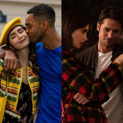 Emily In Paris And Gabriel, Phrases In French, Emily In Paris Lily Collins, Lucas Bravo, Dating A Younger Man, Lucien Laviscount, Star Lily, French Love, Passionate Romance