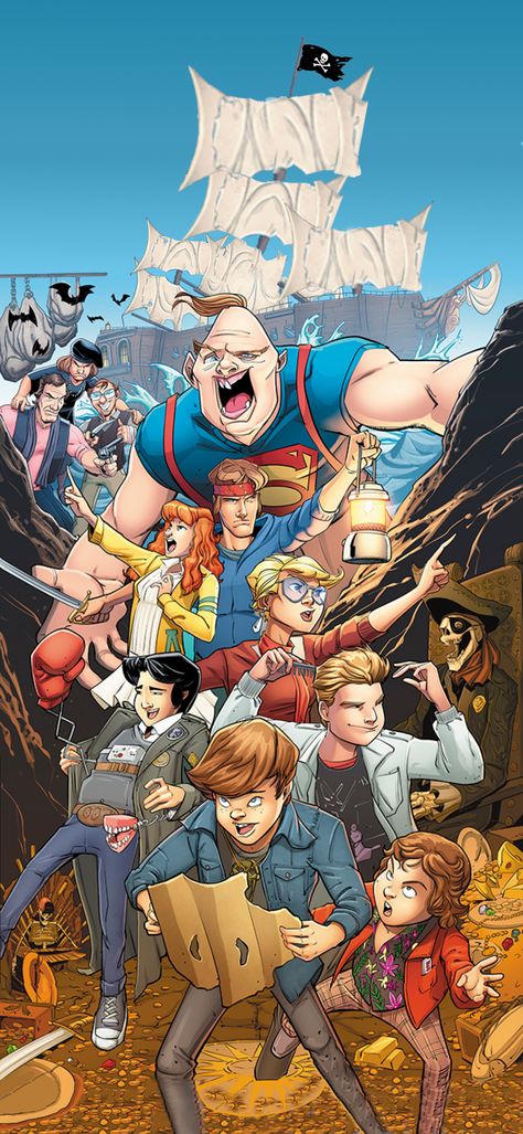 Pop Culture Wallpaper Iphone, The Goonies Wallpaper, Goonies Wallpaper, 80s Cartoon Shows, Los Goonies, Goonies Movie, The Goonies, 80s Cartoon, Wallpaper Android