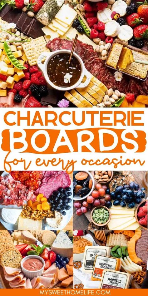 Ready to elevate your entertaining game? Check out these 25 stunning charcuterie boards that will inspire you to create a spread that’s as beautiful as it is delicious. They're perfect for any occasion! Prettiest Charcuterie Board, Book Themed Charcuterie Board, Pinterest Charcuterie Board, Different Theme Charcuterie Boards, Images Of Charcuterie Boards, Reluctant Entertainer Charcuterie Board, Anniversary Food, Patriotic Food, Snack Board