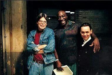 On the set of The Green Mile Steven King, Stephen King Movies, Stephen King Books, King Quotes, Funny Scenes, Love Film, Tom Hanks, King Of My Heart, First Novel