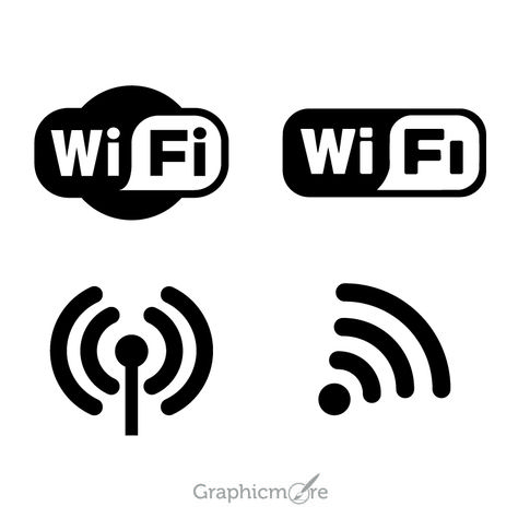 Wifi Logo Design, Internet Logo Design, Wifi Logo, Internet Design, Connection Design, Wifi Icon, Icon Set Design, Internet Logo, Mobile Network