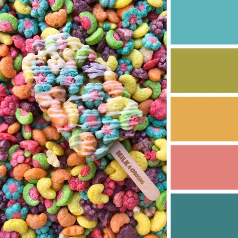 Breakfast Color Palette, Pop Color Palette, Color Mood, Food Inspired, Artwork Inspiration, Color Catalog, Palette Design, Pop Color, Color Palette Design