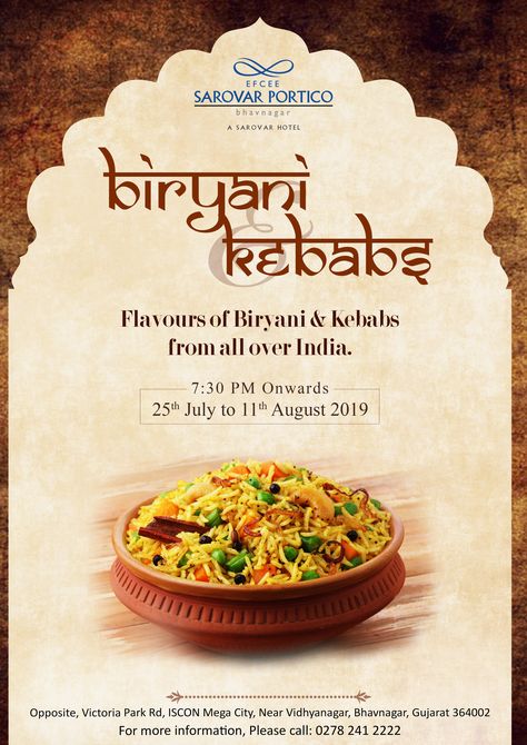 Biryani Poster, Rice Ads, Advertising Design Layout, Food Campaign, Ratha Yatra, Cafe Menu Design, Graphic Design Posters Layout, Food Videography, Concert Poster Design