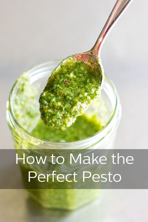 Best Pesto Recipe, Best Pesto, Basil Pesto Sauce, Basil Pesto Recipes, Salads Recipes, How To Make Pesto, Homemade Pesto, Eat Salad, Pesto Recipe