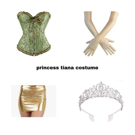 Tiana Inspired Halloween Costume, Princess Tiana And Prince Naveen Halloween Costume, Tiana Costume Woman, Princess Tiana Halloween Costume College, Princess Tiana Adult Costume, Princess Tiana Aesthetic Outfit, Princess Tiana Costume Ideas, Tiana Halloween Costume College, Halloween Costumes Princess Tiana