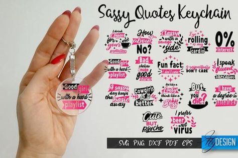 $3,00 Round Keychain Svg, Keychain Svg, Good Boss, Keychain Display, Sarcastic Svg, Round Keychain, Mom Keychain, Drinking Quotes, Acrylic Keychains