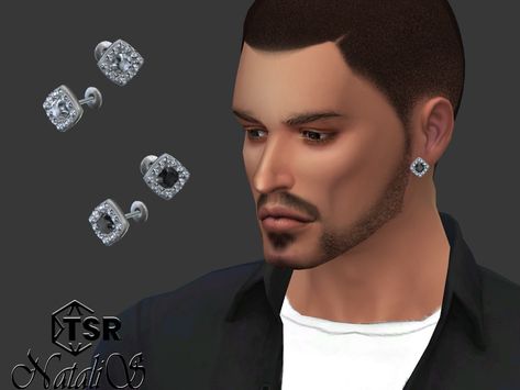 Sims 4 Cc Earrings Studs, Sims 4 Men Earrings, The Sims 4 Cc Earrings Men, Sims 4 Cc Diamond Earrings, Sims 4 Stud Earrings, Sims 4 Earrings Cc Male, Sims 4 Male Earrings, Sims 4 Chain Cc, Sims 4 Cc Earrings