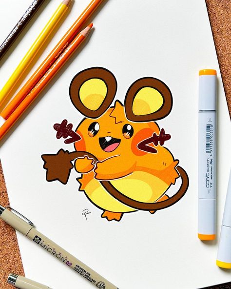 🔆 Dedenne 🔆 - Still trying to get his shiny in Pokemon Go 🥲 - - #pokemon #illustration #markers #artist #colorful #colourful #art #artist… | Instagram Pokemon Dedenne, Dedenne Pokemon, Pokemon Illustration, Illustration Markers, Illustration Practice, Robot Design Sketch, Markers Art, Ohuhu Markers, Pokemon Sketch