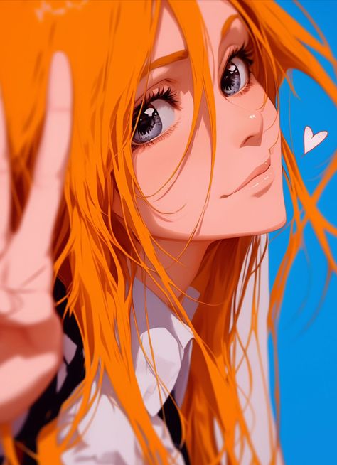 【ORIHIME】 ⁀➷ Wallpaper ✪ Orihime Wallpaper, Orihime Inoue Fanart, Orihime Fanart, Bleach Girls, Orihime Bleach, Bleach Women, Bleach Orihime, Bleach Pictures, Rangiku Matsumoto