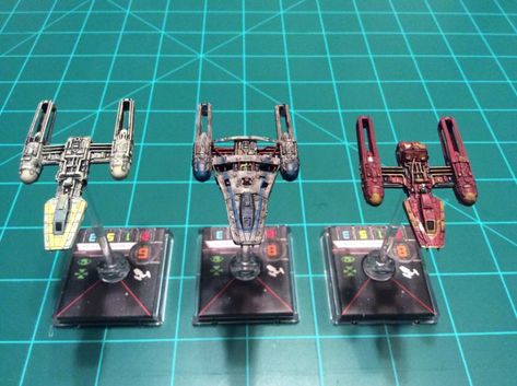 1/270 Scale, Star Wars, X-wing Miniatures Game, Y-wing Wings Game, X Wing Miniatures, Star Wars Bedroom, Star Wars Painting, Star Wars Models, X Wing, Dark Star, Sci Fi Ships, Miniature Games