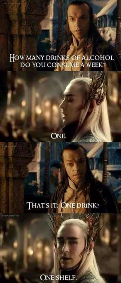 Thranduil Funny, Hobbit Funny, Legolas And Tauriel, Legolas And Thranduil, Lotr Funny, Tolkien Elves, Bilbo Baggins, An Unexpected Journey, Tauriel