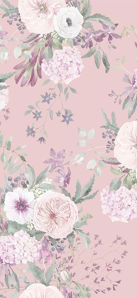 Pink Floral Wallpaper, Free Wallpaper Backgrounds, 3d Cnc, Flowery Wallpaper, Wallpaper Patterns, Phone Wallpaper Patterns, Flower Background Wallpaper, Deco Floral, Flower Phone Wallpaper