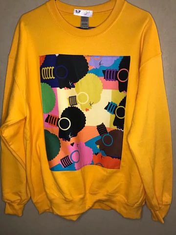 Apparel – Graffiti Panda Yellow Sweater Outfit Winter, Graphic Sweatshirt Outfit, Yellow Sweater Outfit, Business Prayer, Oversized Street Style, Hot Pink Sweatshirt, Outfit Upgrade, Effortlessly Chic Outfits, Yellow Sweatshirt