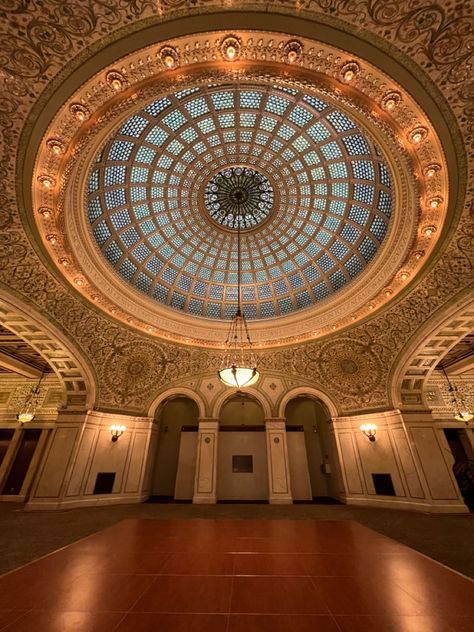 chicago cultural center, chicago, illinois, dome, decor Chicago Cultural Center, Cultural Center, Chicago Illinois, Chicago Il, Illinois, Chicago