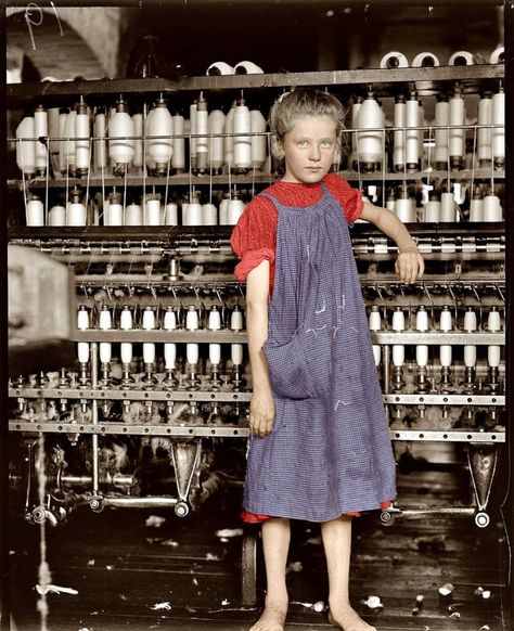 SHOELESS MILL WORKER Addie Card 1910 Lewis Wickes Hine, Lewis Hine, Primary And Secondary Sources, Cotton Mill, Ellis Island, Industrial Revolution, Library Of Congress, White Photo, Vintage Photographs