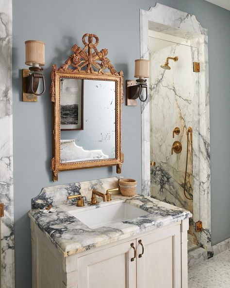 Nate Berkus (@nateberkus) • Instagram photos and videos French Design Style, Nate And Jeremiah, Nyc Home, Nate Berkus, Downstairs Bathroom, Bathroom Inspo, March 3, Guest Bath, Kids' Bathroom