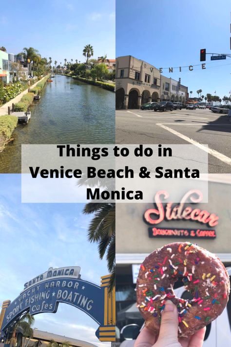 Things To Do In Venice Beach California, Things To Do In Santa Monica, Venice Things To Do, Weekend In Venice, Los Angeles Itinerary, California Places To Visit, Los Angeles Travel Guide, California Life, Oregon Trip