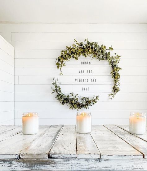 Favorite Things Friday - #LMBpresets Edition - Liz Marie Blog Diy Letter Board, Valentines Day Home Decor, Do It Yourself Decoration, Diy Farmhouse Decoration, Diy Home Decor For Apartments, Farmhouse Side Table, Cute Dorm Rooms, Dekor Diy, Decor Quotes