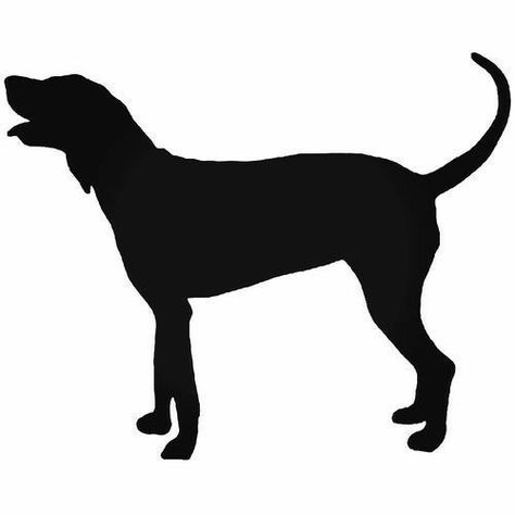 Vibe Tattoos, Walk Ideas, Dog Silhouettes, Simple Images, Walk Idea, Diy Christmas Table, Dog Outline, Animal Inspiration, Redbone Coonhound