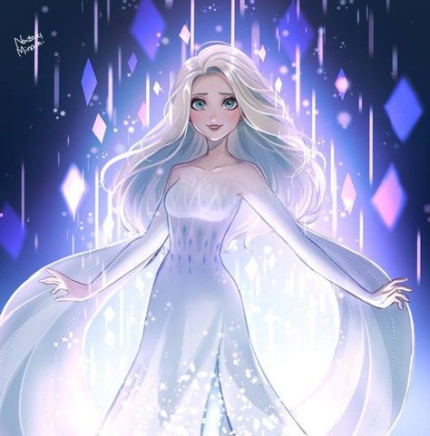 Elsa Anime, Elsa Frozen 2, Frozen Fan Art, Disney Princess Anime, Princesas Disney Anime, Frozen Art, Frozen Pictures, Disney Frozen Elsa Art, Disney Princess Elsa