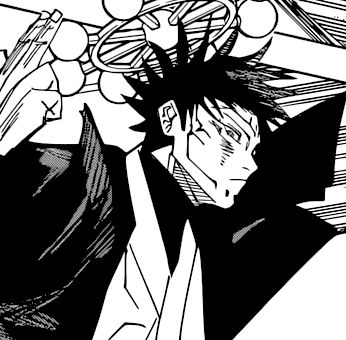 Jujutsu Kaisen, Jujutsu, A Man, Black And White, White, Black