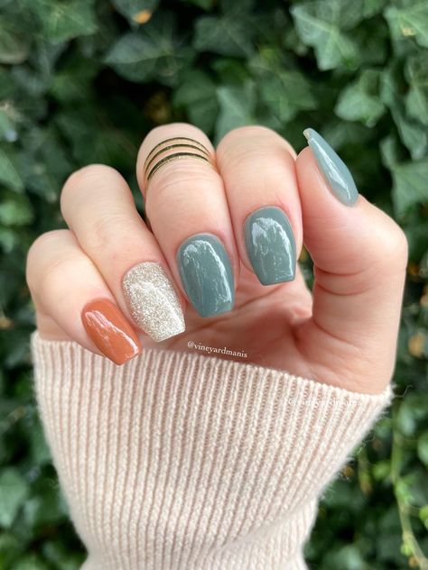 Fall Nail Inspo, Cute Nail Colors, Sheer Nails, Revel Nail, Acrylic Nails At Home, November Nails, Fall Gel Nails, Seasonal Nails, Cute Gel Nails