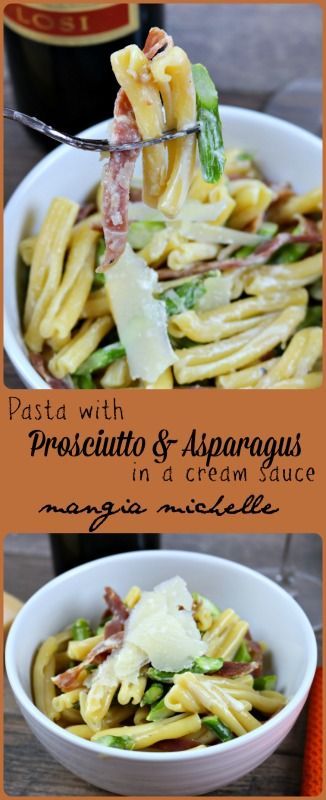 Prosciutto Asparagus Pasta, Dishes With Asparagus, Pasta Craving, Asparagus And Prosciutto, Asparagus Prosciutto, Pasta With Asparagus, Prosciutto Pasta, Prosciutto Asparagus, Prosciutto Recipes