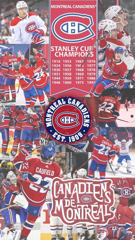 Montreal Canadiens wallpaper #hockey #wallpaper #montrealcanadiens Montreal Canadiens Wallpaper, Hockey Wallpaper, Montreal Canadians, Stanley Cup Champions, Montreal Canadiens, Stanley Cup, Ice Hockey, Montreal, Hockey