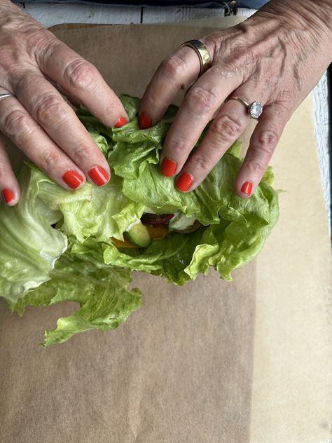 You Have To Try Teri's Viral BLT Lettuce Wraps Now! @nocrumbsleft Blt Lettuce Wraps, Lettuce Wrap, Lettuce Cups, Lettuce Wraps, Wrap Sandwiches, Lettuce, Sandwiches, Healthy Eating