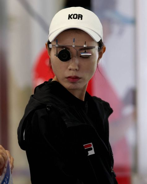 The Athletic | Looking like something between an expert diamond dealer and a crack sniper for some renegade sci-fi army, South Korean pistol shooter Kim… | Instagram Sci Fi Glasses, Home In Korea, Olympic Shooting, Shooting Sport, Marvel Young Avengers, Toy Elephant, Diamond Head, Young Avengers, Shooting Sports