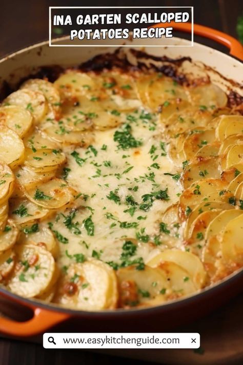 Last Updated on July 17, 2023 When you are searching for a delicious side dish to bring to your next family gathering or potluck, Ina Garten’s Scalloped Potatoes are the perfect choice. This creamy and flavorful recipe is sure to be a hit with everyone at the table! Not only is it easy to make ... Read more Ina Garten Recipes Potatoes, Ina Garten Au Gratin Potatoes, Scalloped Potatoes Ina Garten, Ina Garden Potatoes, Make Ahead Scalloped Potatoes Holidays, Fancy Scalloped Potatoes, Ina Garten Make Ahead Recipes, Scallop Potatoes Recipes, Ina Garten Scalloped Potatoes