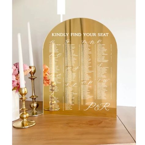 Just found this amazing item on AliExpress. Check it out! $47.41 | Customized Arch Acrylic Mirror Seating Chart High-end Clear Large Acrylic Welcome Wedding  party Wedding Invitation Cards Gold Mirror Seating Chart Wedding, Wedding Seating Chart Gold, Wedding Mirror Seating Chart, Acrylic Seating Chart Wedding, Gold Seating Chart, Wedding Uplighting, Mirror Seating Chart, Bc Wedding, Mirror Wedding