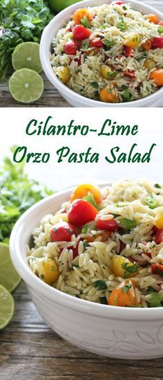 Different Types Of Pasta, Orzo Pasta Salad Recipe, Orzo Salat, Types Of Pasta, Orzo Pasta Salad, Orzo Recipes, Summer Picnics, Salad Pasta, Orzo Pasta