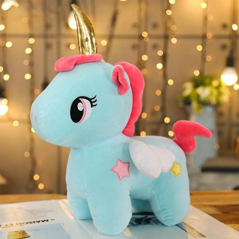 Cute Gift for valentines Unicorn plush toy 25 cm | Etsy