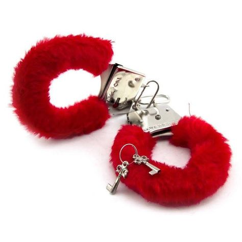 Fuzzy Handcuffs, Monthsary Gift, Homemade Gifts For Boyfriend, Funny Boyfriend Gifts, Hand Cuffs, Police Costume, Bachelorette Party Gifts, Hello Kitty Items, Gag Gifts