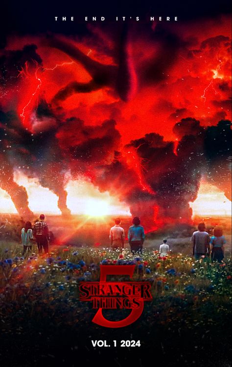 Season 5 Stranger Things, Fantasy Tv Series, Demogorgon Stranger Things, Drama For Kids, Mind Flayer, Fantasy Tv, 3d Poster, Stranger Things Poster, Stranger Things Season 3