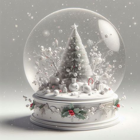 Snow Globe Drawing Realistic, Snow Globe Drawing, Globe Drawing, Drawing Realistic, Snow Globe, Snow Globes, Globe, Christmas