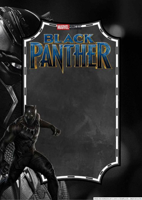 Download Now 16+ Black Panther Canva Birthday Invitation Templates Wakanda forever! Black Panther is undoubtedly one of the most popular superheroes of our time. And if your child is a fan, why not throw them a Black Panther-themed birthday party? Complete the experi... Black Panther Template, Black Panther Invitations Template, Black Panther Birthday Invitations, Black Panther Party Invitations, Black Panther Invitations, Black Panther Birthday Party, Black Panther Helmet, Black Panther Birthday, Hulk Artwork