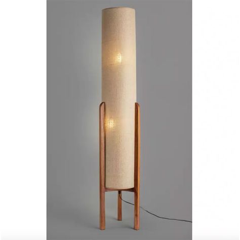 Habitat Arbaa budget midcentury modern floor lamp - Retro to Go Midcentury Floor Lamps, Midcentury Lamp, Natural Floor, Mid Century Floor Lamps, Column Floor Lamp, Modern Floor Lamp, Inspired Bedroom, Mid Century Lamp, Lamp Floor